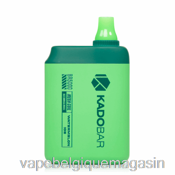 Vape Belgique Kado Bar Br5000 Glace Pastèque Jetable